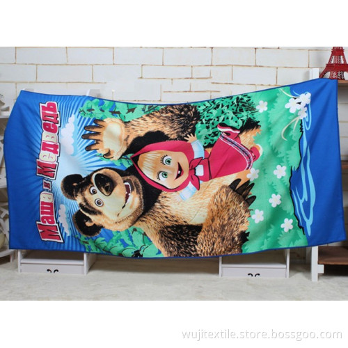 SGS Microfiber Super Soft and Absorbent Beach Towel (WJ-B968)